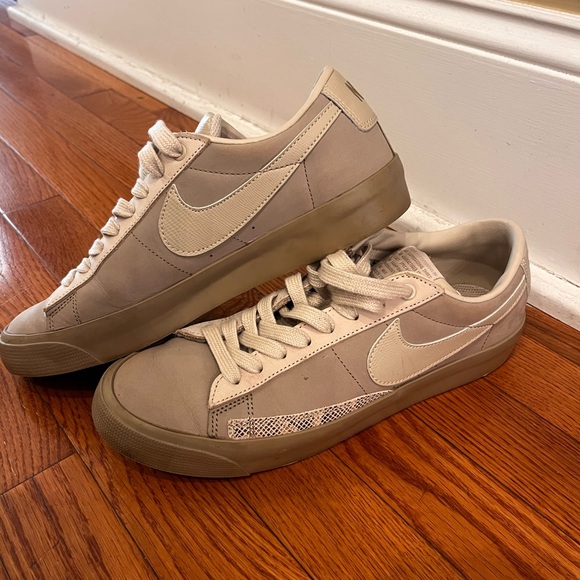 Nike SB Zoom Blazer Low QS khaki - Picture 4 of 7